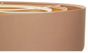 TRINITI lógcsillár 1xE27/60W/230V bézs/arany