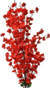 Nagy mű piros sakura virág 100 cm