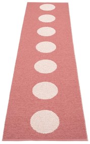 Világospiros kültéri-beltéri futószőnyeg 70x280 cm Vera Pop Blush – Pappelina