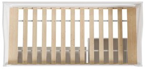 Juskys Nalu gyerekágy 90x200 cm tárolóhellyel - fehér