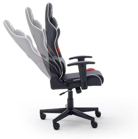 DX Racer forgószék P188 piros fekete