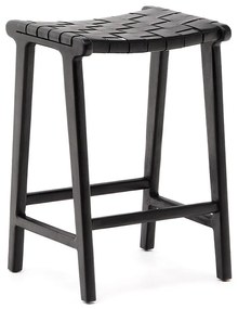 Fekete mahagóni fa bárszék Calixta – Kave Home