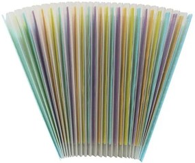 Harmonika irattartó, A4, PP, 24 rekeszes, EXACOMPTA Pop&#039;NCo, ciánkék (EX55199E)