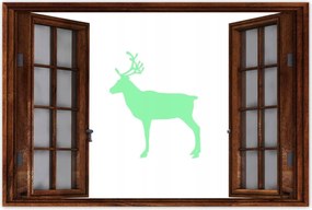 Poszterek 90x60 Menta rénszarvas