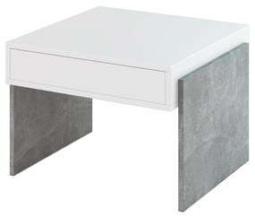 Dohányzóasztal Zantra (fehér + kő). 1055292