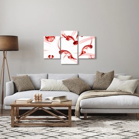 Szív a füstből képe (90x60 cm)