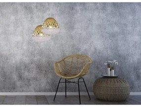 Klausen 111004 - Csillár zsinóron DIAMOND 1xE27/11W/230V arany