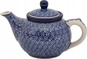 Vízforraló 0.35 l Kancsó Ceramika Artystyczna Bolesławiec dek 0028 Spirale