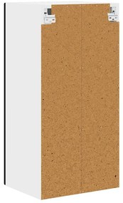 Fali konyhaszekrény 2 pcs Fekete 40 x 31 x 80 cm Faanyag