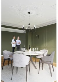 Csillár láncon MINERWA 3 3xE14/40W/230V fekete