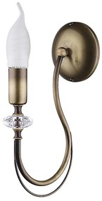 Jupiter 1613 - Fali lámpa MELODY 1xE14/40W/230V bronz patina