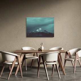 A hegy képe (üvegen) (70x50 cm)