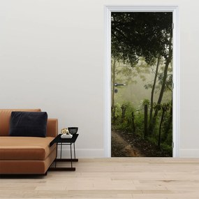 Fotótapéta ajtóra - Reggeli köd (95x205cm)