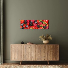 Kép - gyümölcs rakomány (órával) (90x30 cm)