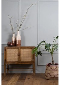 Barna mangófa komód 88x84 cm Nipas – Light &amp; Living