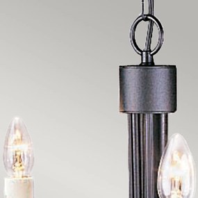 Elstead klasszikus csillár chartwell fekete elsch5-black