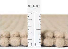 Bézs kézi szövésű gyapjú kerek szőnyeg ø 200 cm Richmond Diana – Ted Baker