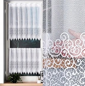 Függöny Violetta mintás 300x70cm (szegélyekkel)