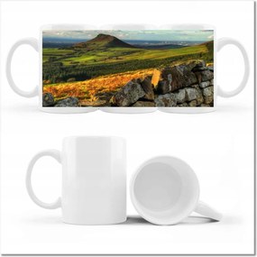 Hegyi sziklák mintás bögre