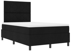Boxspring ágy matraccal Fekete Kislábas Szövet
