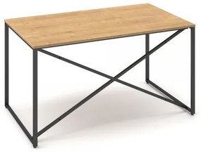 ProX Asztal 138 x 80 cm, Hamilton tölgy / grafit