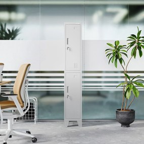 BHP munkaruhaszekrény szürke: BARTEK 1 Plus