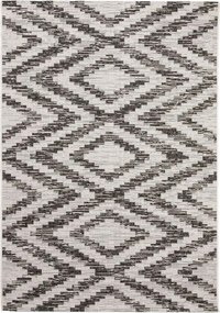 Kültéri és beltéri szőnyeg Cleo fehér/fekete 80x150 cm