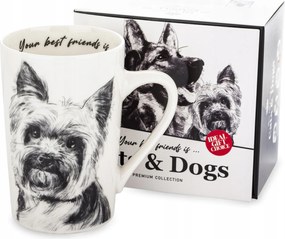 Queen Isabell bögre York kutyával York