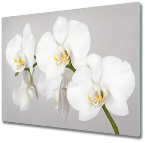 Üveg vágódeszka Orchidea 60x52 cm