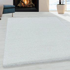 Fehér szőnyeg 80x150 cm Fluffy – Ayyildiz Carpets