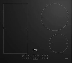 Főzőlap Beko fekete 58x51 cm HII64200FMT