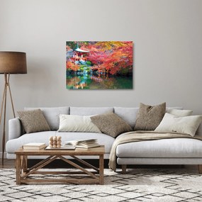 Üveg kép - Keleti táj (70x50 cm)