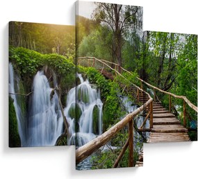 Kép - Plitvicei-tavak (90x60 cm)