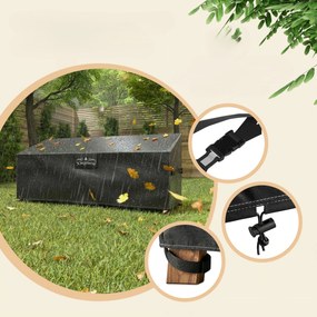 Deuba Kerti pad védőhuzat 163x66x63/89 cm - antracit