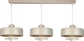 Csillár mennyezeti lámpa függeszték Loft bézs ekrü asztal felett mennyezeti lámpák