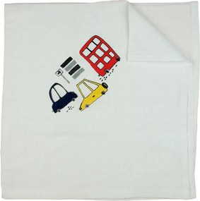 Autós textil pelenka 70x70cm