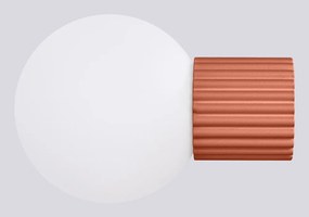 Narancssárga fali lámpa ø 12 cm Orbital – Sollux