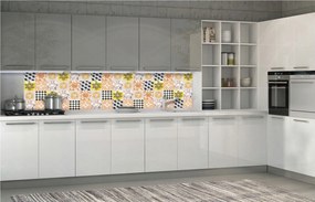 Flizelin fotótapéta Mandalák Virágok Geometria Minták 250x60 +ragasztó