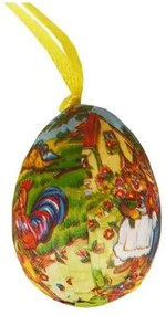 Húsvéti tojáskészlet képekkel, magasság 4 cm, 12db a csomagban
