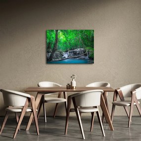 Kép - Erawan vízesés, Kanchanaburi, Thaiföld (70x50 cm)