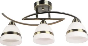 KAJA K-JSL-6572-3_AB COLAR Mennyezeti Csillár Bronz E14 IP20
