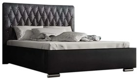 SIENA kárpitozott ágy + ágyrács, Siena05 gombbal/Dolaro08, 160x200