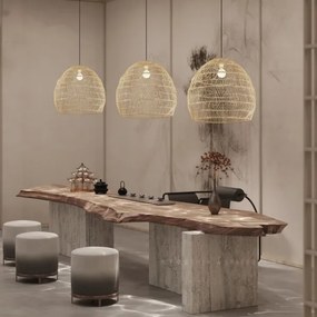 Immax 08261L - kábelre függesztett BOHO DELICADO csillár 1xE27/40W/230V átm. 60 cm