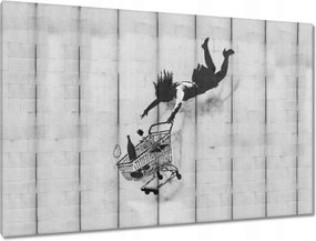 Festmények 120x80 Banksy kosár