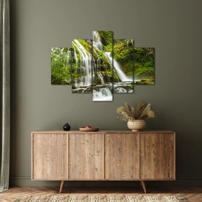 Kép - Vízesés, Wind River Valley (150x105 cm)