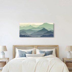 Kép - Forest Mountain (120x50 cm)