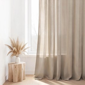 Goldea függöny – rusztikus natúr 300 cm