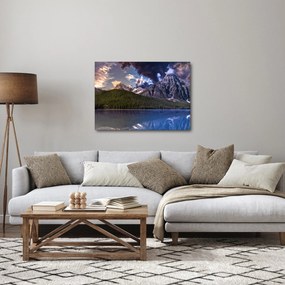 A tó és a hegyek képe (70x50 cm)
