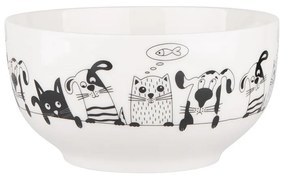 Altom Cool Friends porcelán bögre, 400 ml