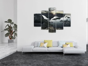 Kép - Norvég hegyek (150x105 cm)